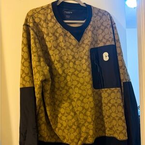 Coach Media Mix Men’s XL Sweatshirt